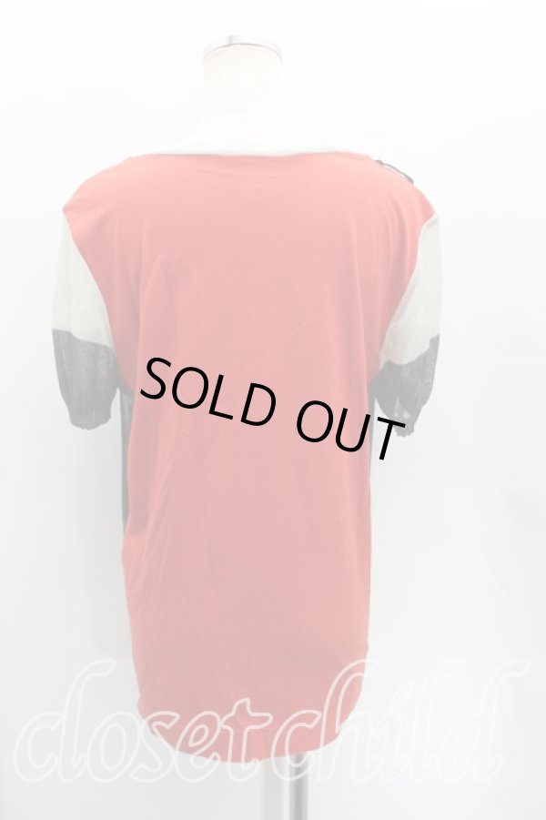 画像2: ヴィヴィアンウエストウッド 中古 / シースルートップス 00(ワンサイズ) 赤  H-25-09-14-035-to-OD-ZH (2)