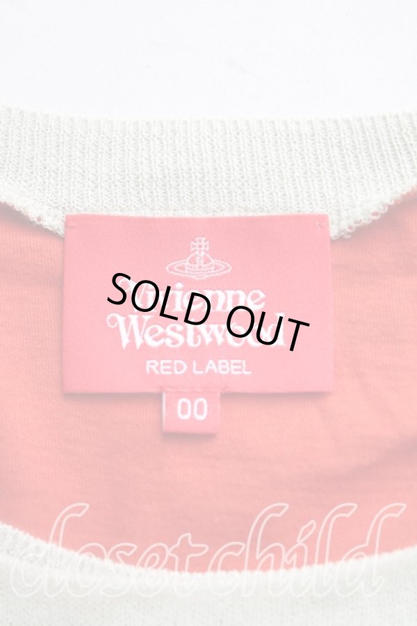 画像3: ヴィヴィアンウエストウッド 中古 / シースルートップス 00(ワンサイズ) 赤  H-25-09-14-035-to-OD-ZH (3)