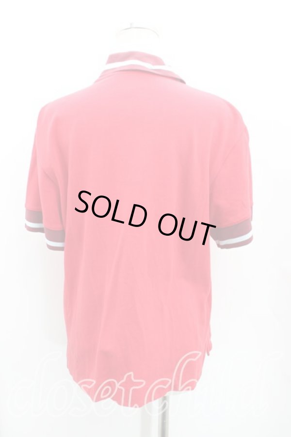 画像2: ヴィヴィアンウエストウッド 中古 / ラブフリルポロシャツ 00(ワンサイズ) 赤  H-25-09-14-036-to-OD-ZH (2)