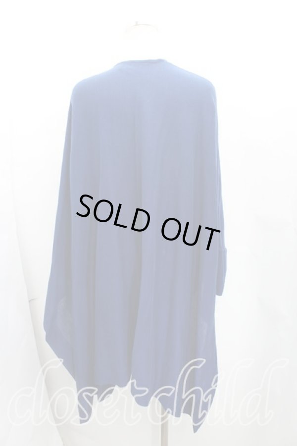 画像2: ヴィヴィアンウエストウッド 中古 / ドルマンカーディガン 2(9号) 青  H-25-09-14-039-to-OD-ZH (2)