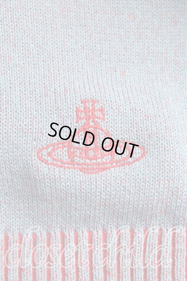 画像6: ヴィヴィアンウエストウッド 中古 / マティスハートオーバーサイズジャガードニット 00(ワンサイズ) 青x赤  H-25-09-14-040-to-OD-ZH (6)