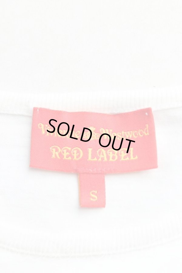 画像3: ヴィヴィアンウエストウッド 中古 / カラーオーブ刺繍Tシャツ S 白  H-25-09-14-041-ts-OD-ZH (3)