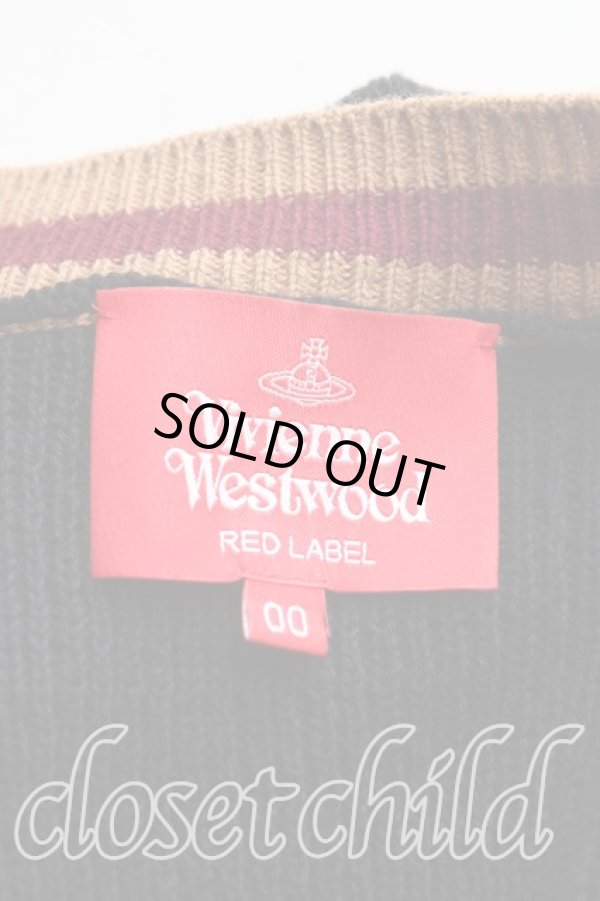 画像3: ヴィヴィアンウエストウッド 中古 / フリルニットベスト 00(ワンサイズ) 黒  H-25-09-14-043-to-OD-ZH (3)