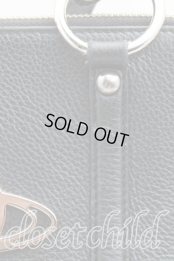 画像6: ヴィヴィアンウエストウッド 中古 / JORDANスモールクロスバッグ  黒  H-25-09-14-045-ba-OD-ZH (6)