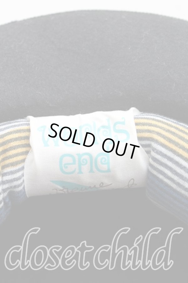 画像4: Worlds End 中古 / ジョンブルハット  黒  H-25-09-14-051-ha-OD-ZH (4)