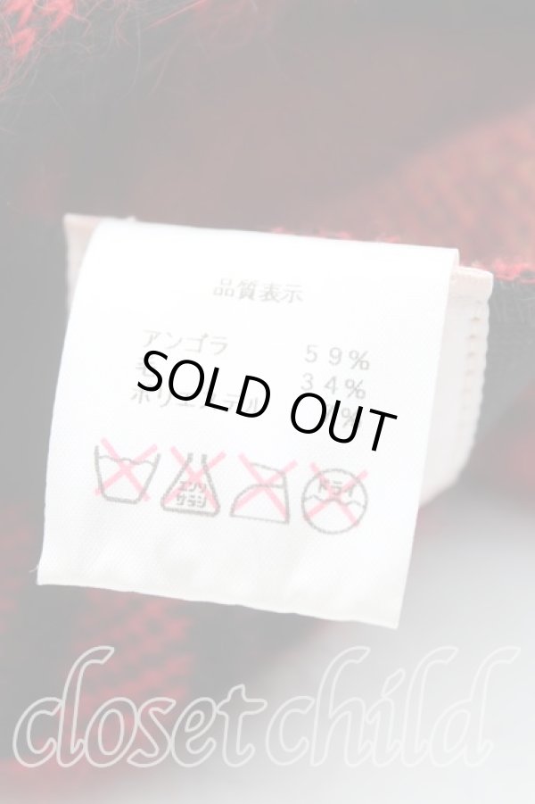 画像5: ヴィヴィアンウエストウッド 中古 / タータンチェックベレー帽  赤  H-25-09-14-053-ha-OD-ZH (5)