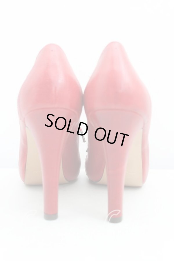 画像4: ヴィヴィアンウエストウッド 中古 / レースアップシューズ 38(24cm) 赤  H-25-09-14-055-sh-OD-ZH (4)