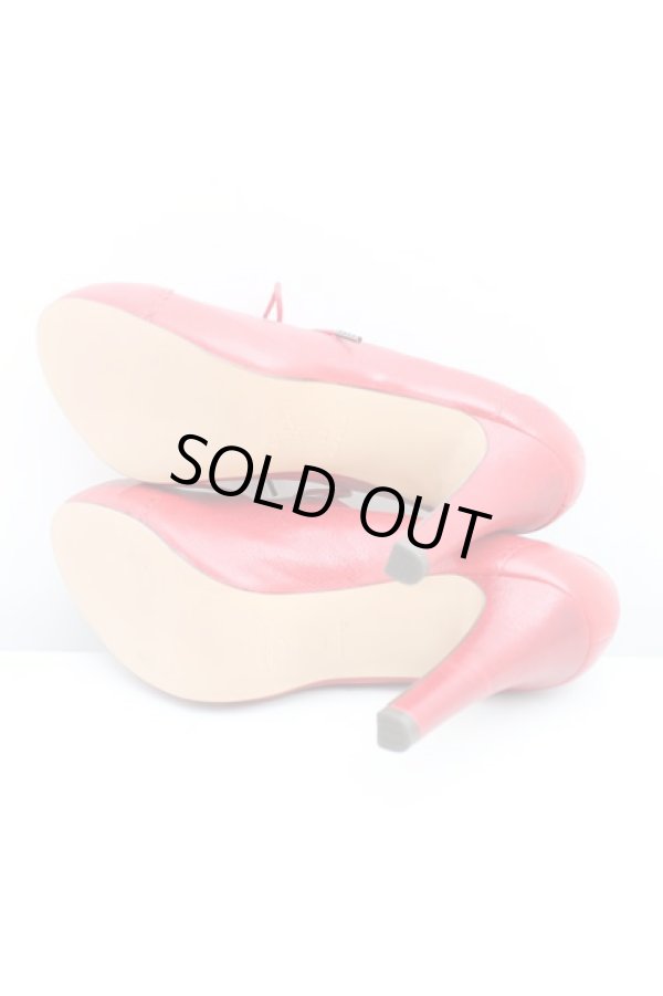 画像5: ヴィヴィアンウエストウッド 中古 / レースアップシューズ 38(24cm) 赤  H-25-09-14-055-sh-OD-ZH (5)