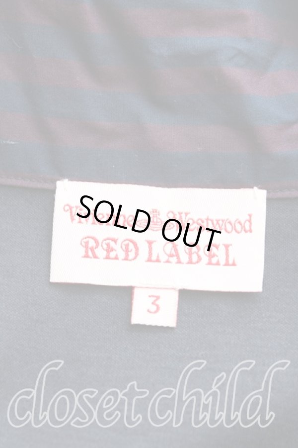 画像3: ヴィヴィアンウエストウッド 中古 / タイフロントカットソーワンピ 3（11号） 紺  H-25-09-14-001-op-OD-ZH (3)