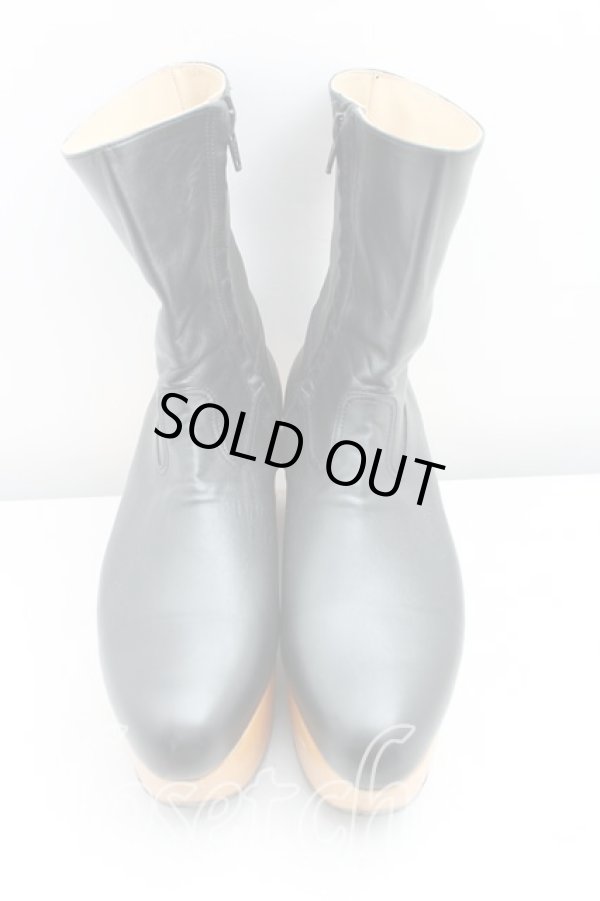 画像2: ヴィヴィアンウエストウッド 中古 / ロッキンホースブーツ UK6位(25cm) 黒  H-25-09-14-057-sh-OD-ZH (2)