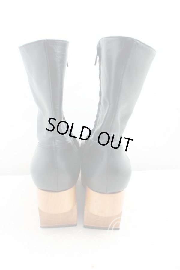 画像4: ヴィヴィアンウエストウッド 中古 / ロッキンホースブーツ UK6位(25cm) 黒  H-25-09-14-057-sh-OD-ZH (4)