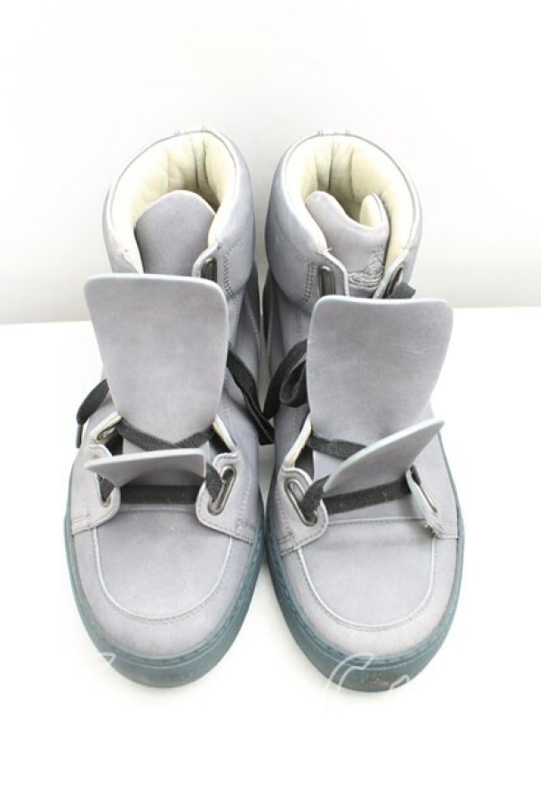 画像2: ヴィヴィアンウエストウッド MAN 中古 / 3タンシューズ 40（25cm） 灰  H-25-09-14-058-sh-OD-ZH (2)