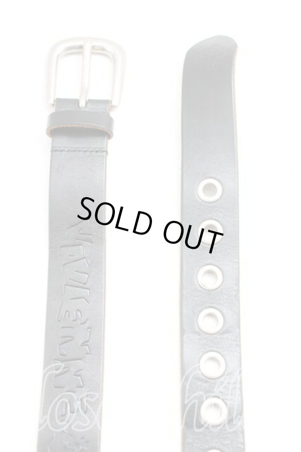 画像2: ヴィヴィアンウエストウッド 中古 / レザーベルト  黒  H-25-09-14-066-gd-OD-ZH (2)