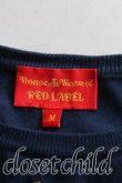 画像3: ヴィヴィアンウエストウッド 中古 / カラーオーブ刺繍サマーニット M 紺  H-25-09-14-016-to-OD-ZH (3)