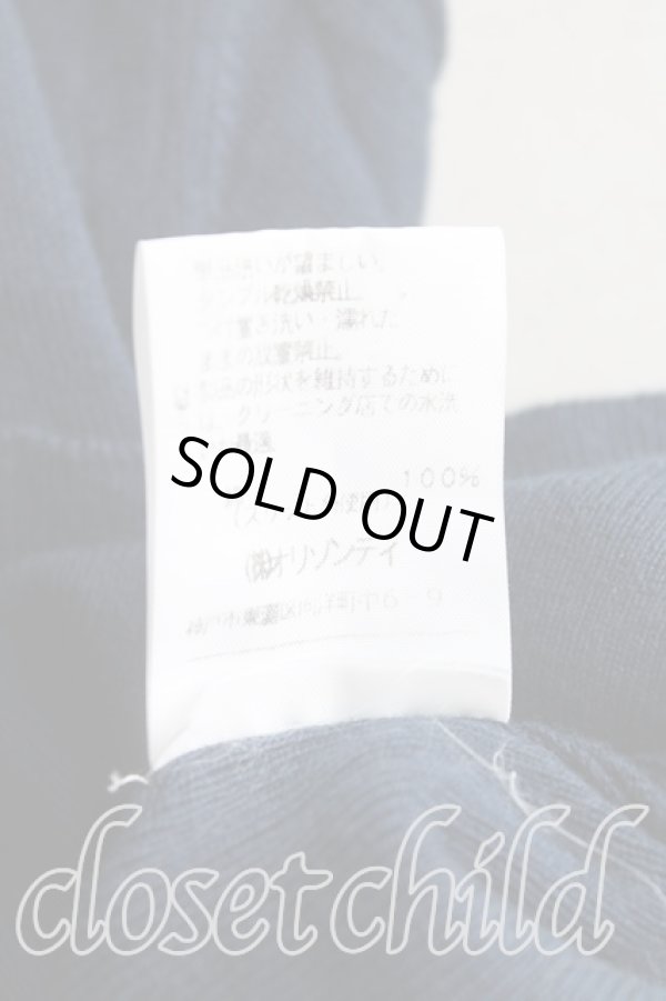 画像5: ヴィヴィアンウエストウッド 中古 / カラーオーブ刺繍サマーニット M 紺  H-25-09-14-016-to-OD-ZH (5)