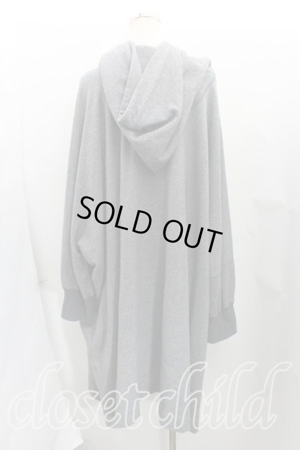 画像2: ANGLOMANIA 中古 / カットラススウェットワンピース 38(M) 灰  H-25-09-14-017-op-OD-ZH (2)