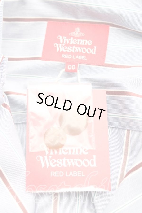 画像3: ヴィヴィアンウエストウッド 中古 / ラブフリルワンピース 00(ワンサイズ) 青  H-25-09-14-019-op-OD-ZH (3)