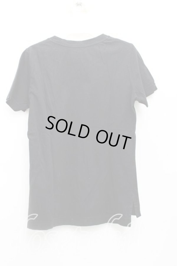 画像2: ヴィヴィアンウエストウッド 中古 / キャットptTシャツ 2(9号) 黒  H-25-09-21-020-ts-IN-ZH (2)