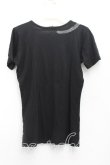 画像2: ヴィヴィアンウエストウッド 中古 / キャットptTシャツ 2(9号相当) 黒  H-25-09-21-021-ts-IN-ZH (2)