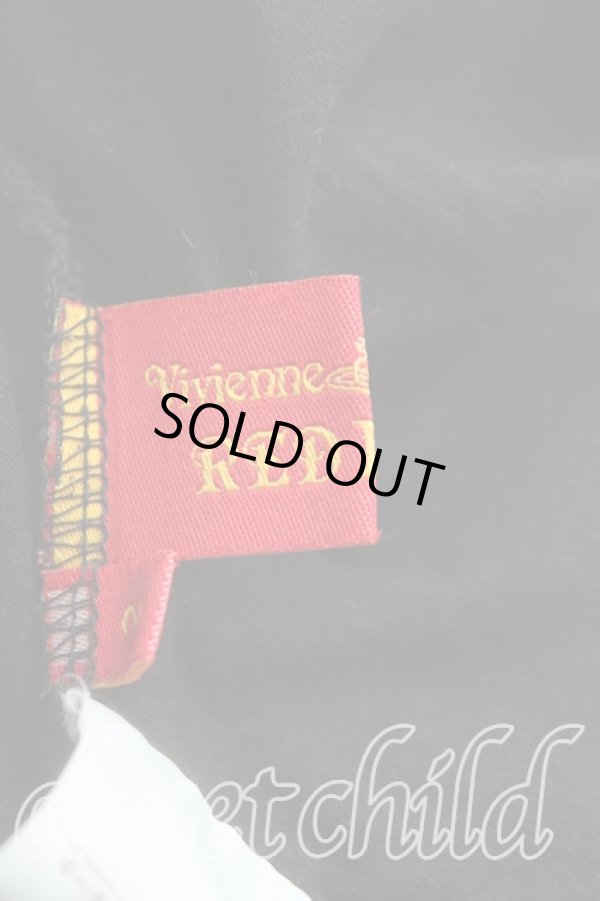 画像3: ヴィヴィアンウエストウッド 中古 / キャットptTシャツ 2(9号) 黒  H-25-09-21-021-ts-IN-ZH (3)