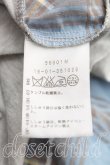 画像4: ヴィヴィアンウエストウッド 中古 / タータンチェック切リ替エ半袖カットソー 2（9号相当） 青ｘ灰  H-25-09-21-023-to-OD-ZH (4)