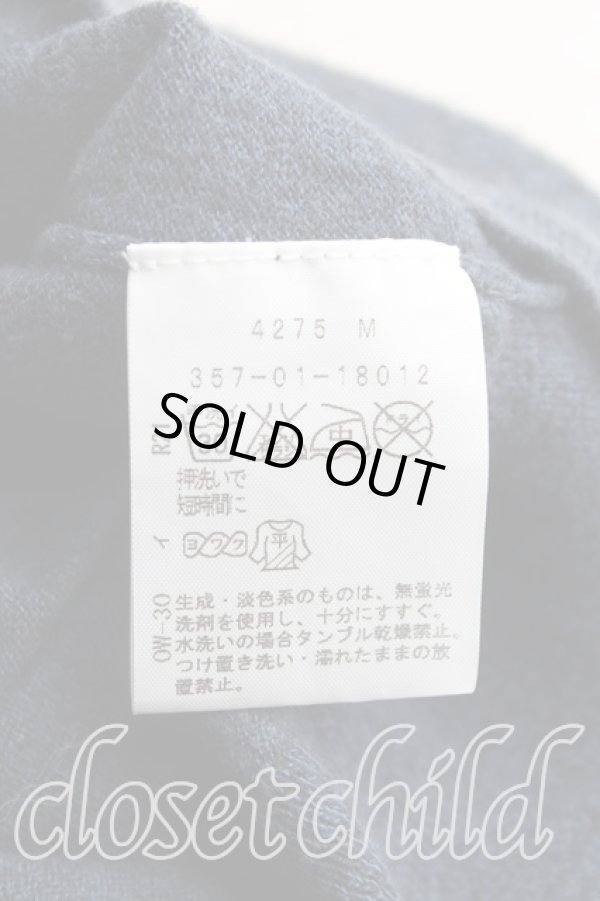 画像4: ヴィヴィアンウエストウッド 中古 / 単色オーブ刺繍カーディガン 2（9号） 紺  H-25-09-21-025-to-OD-ZH (4)