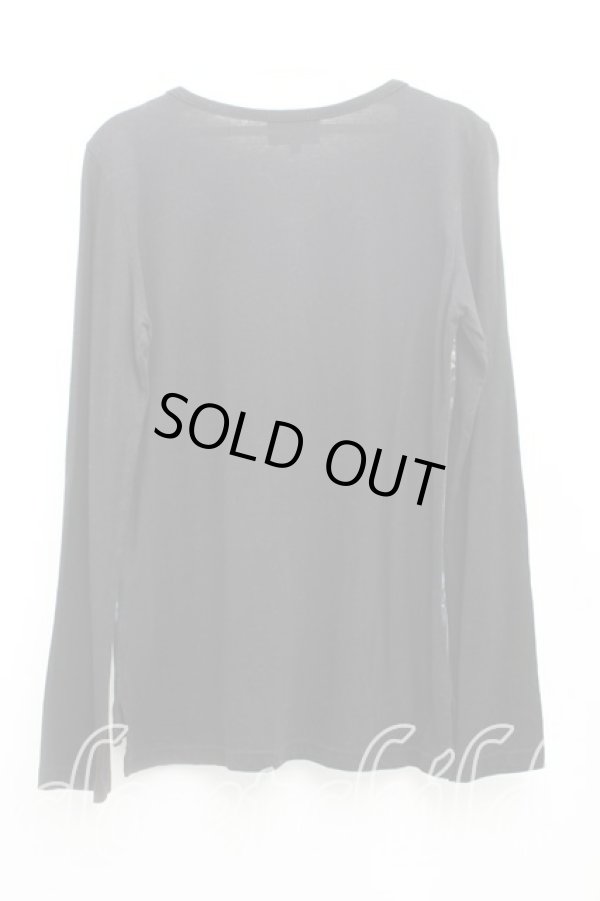 画像2: ヴィヴィアンウエストウッド 中古 / オーブpt長袖カットソー 1（7号） 黒  H-25-09-21-026-to-OD-ZH (2)