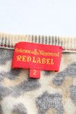 画像3: ヴィヴィアンウエストウッド 中古 / 単色オーブ刺繍レオパード柄カーディガン 2(9号相当) 茶  H-25-09-21-035-to-IN-ZH (3)