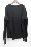 画像2: ヴィヴィアンウエストウッド 中古 / 単色オーブ刺繍ニット 2（9号相当） 黒  H-25-09-21-036-to-OD-ZH (2)