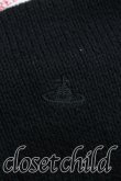 画像6: ヴィヴィアンウエストウッド 中古 / 単色オーブ刺繍ニット 2（9号相当） 黒  H-25-09-21-036-to-OD-ZH (6)
