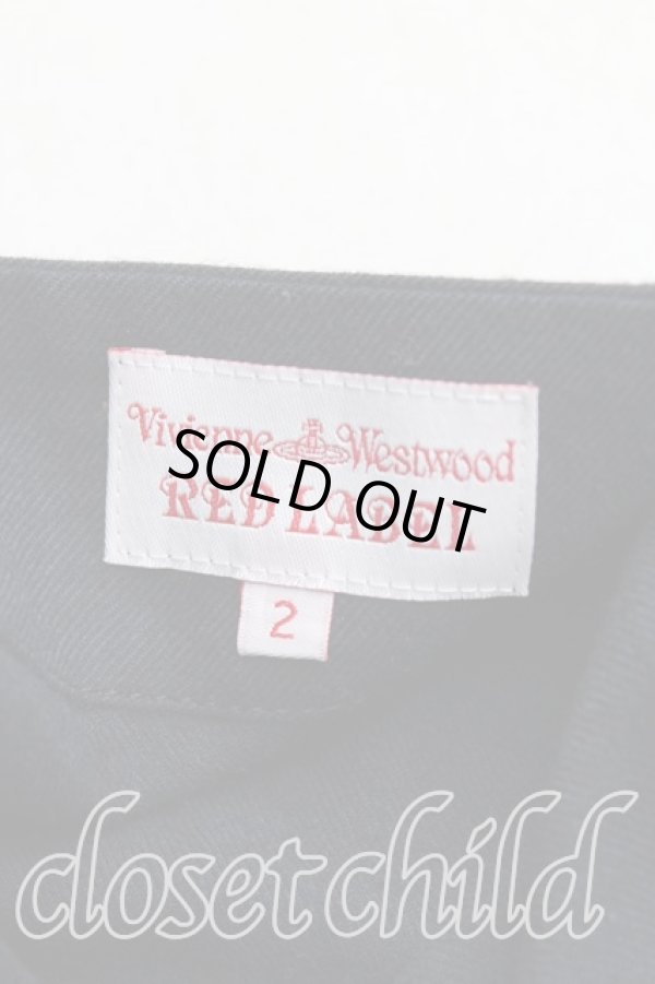 画像3: ヴィヴィアンウエストウッド 中古 / エプロンワンピース 2(9号) 紺  H-25-09-21-004-op-IN-ZH (3)