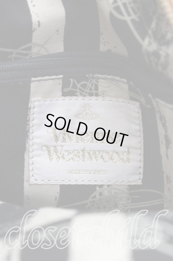 画像4: ヴィヴィアンウエストウッド 中古 / アコードバッグ  キャメル  H-25-09-21-039-ba-OD-ZH (4)