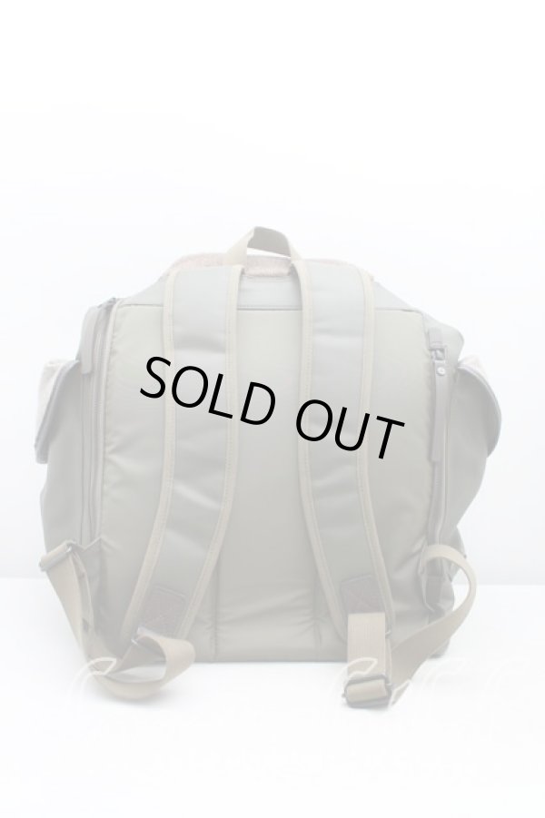 画像2: ヴィヴィアンウエストウッド 中古 / ボアオーブリュックサック  カーキ  H-25-09-21-042-ba-IN-ZH (2)