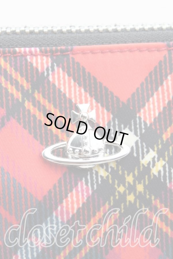 画像4: ヴィヴィアンウエストウッド 中古 / レッドマッククラッチバッグ  赤  H-25-09-21-044-ba-IN-ZH (4)