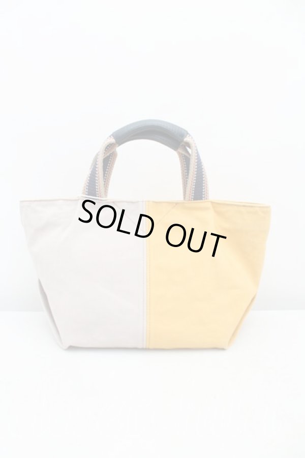 画像2: ヴィヴィアンウエストウッド 中古 / キャンバスハンドバッグ  黄色  H-25-09-21-045-ba-OD-ZH (2)