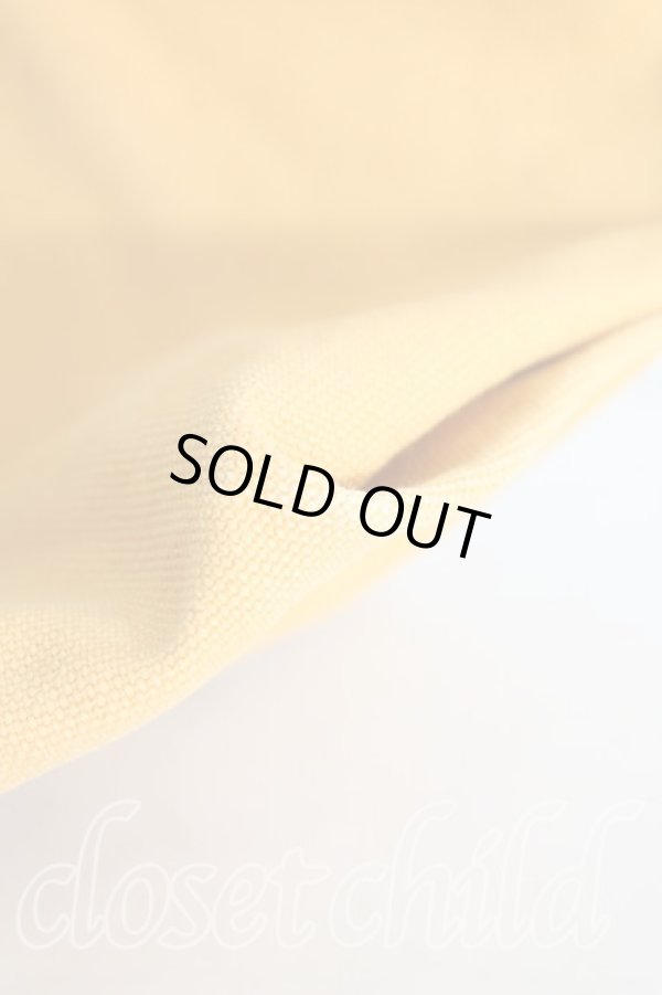 画像5: ヴィヴィアンウエストウッド 中古 / キャンバスハンドバッグ  黄色  H-25-09-21-045-ba-OD-ZH (5)