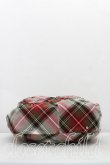 画像3: ヴィヴィアンウエストウッド 中古 / ウィンタータータンショルダーバッグ  赤  H-25-09-21-047-ba-IN-ZH (3)