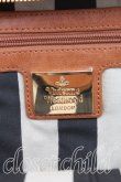 画像4: ヴィヴィアンウエストウッド 中古 / オーブ刺繍ストローヤスミンバッグ  茶  H-25-09-21-048-ba-IN-ZH (4)