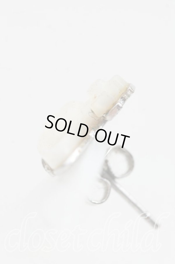 画像3: ヴィヴィアンウエストウッド 中古 / YALITZAピアス【片耳】  白  H-25-09-21-052-er-OD-ZH (3)