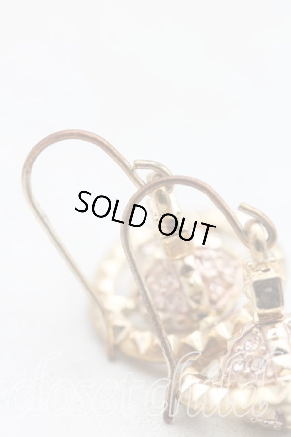 画像5: ヴィヴィアンウエストウッド 中古 / メイフェア3Dオーブピアス  ゴールド  H-25-09-21-053-er-OD-ZH (5)