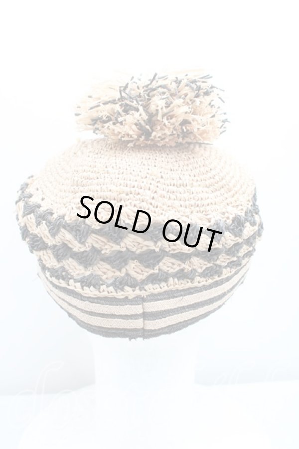 画像3: ヴィヴィアンウエストウッド 中古 / ストローキャスケット  茶  H-25-09-21-055-ha-OD-ZH (3)