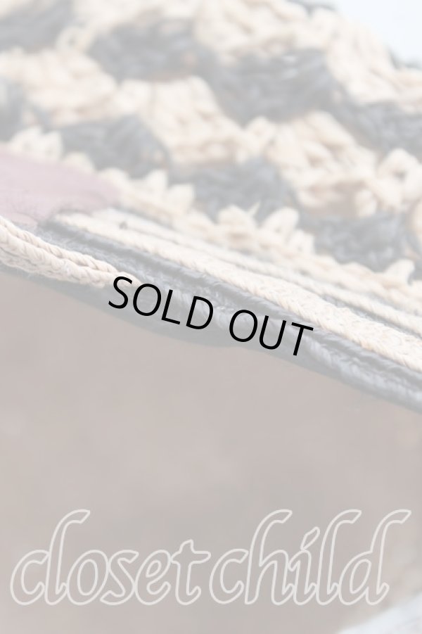 画像6: ヴィヴィアンウエストウッド 中古 / ストローキャスケット  茶  H-25-09-21-055-ha-OD-ZH (6)