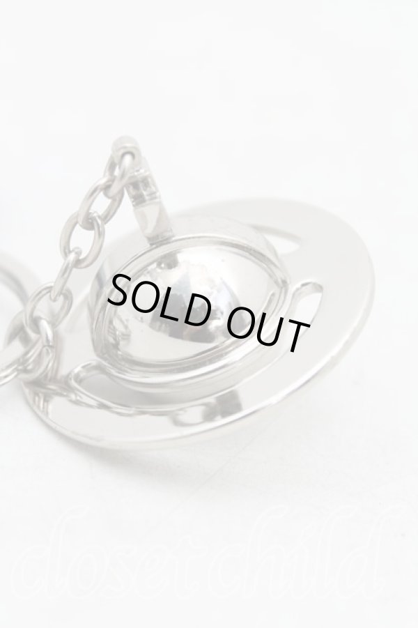 画像3: ヴィヴィアンウエストウッド 中古 / ラウンドオーブキーリング  シルバー  H-25-09-21-056-gd-OD-ZH (3)