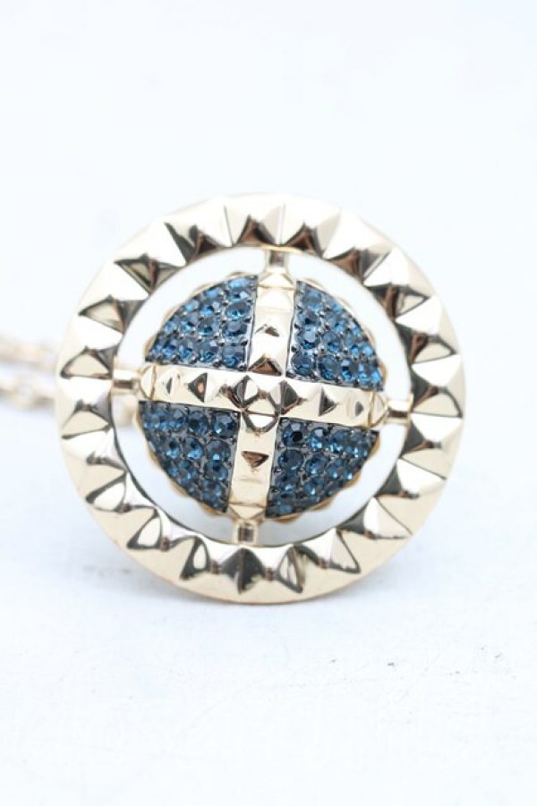 画像3: ヴィヴィアンウエストウッド 中古 / メイフェア3Dラージオーブネックレス  ゴールド  H-25-09-21-057-nl-OD-ZH (3)