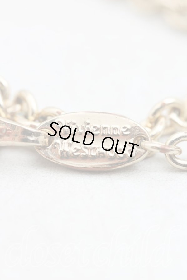 画像4: ヴィヴィアンウエストウッド 中古 / メイフェア3Dラージオーブネックレス  ゴールド  H-25-09-21-057-nl-OD-ZH (4)