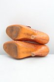 画像5: ヴィヴィアンウエストウッド×Melissa 中古 / ハートバックルウロコシューズ EU37（23.5cm相当） 茶  H-25-09-21-060-sh-OD-ZH (5)