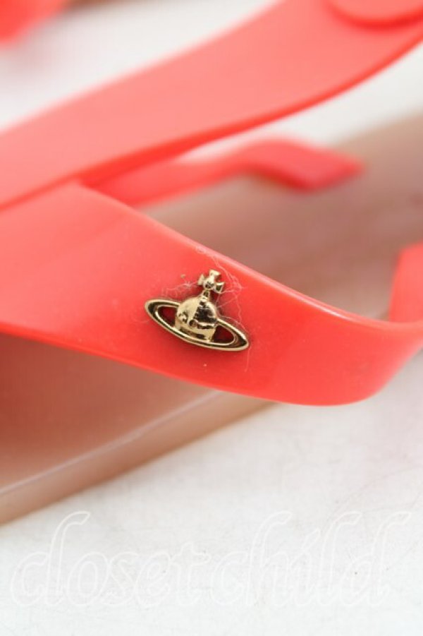 画像6: ヴィヴィアンウエストウッド×Melissa 中古 / グラディエーターシューズ EU38（24cm） ピンク  H-25-09-21-062-sh-OD-ZH (6)