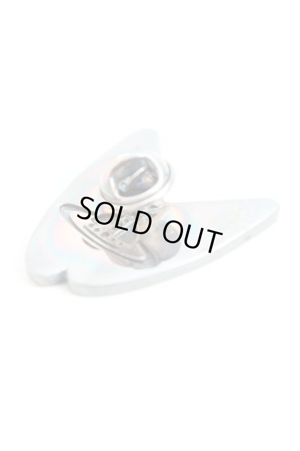 画像2: ヴィヴィアンウエストウッド 中古 / CHAOSピンバッジ  ガンメタ  H-25-09-21-065-gd-OD-ZH (2)