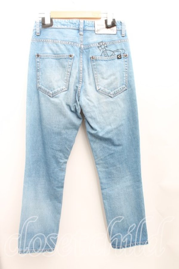 画像2: ANGLOMANIA 中古 / オーブptデニムパンツ 36（S） インディゴ  H-25-09-21-007-pa-OD-ZH (2)