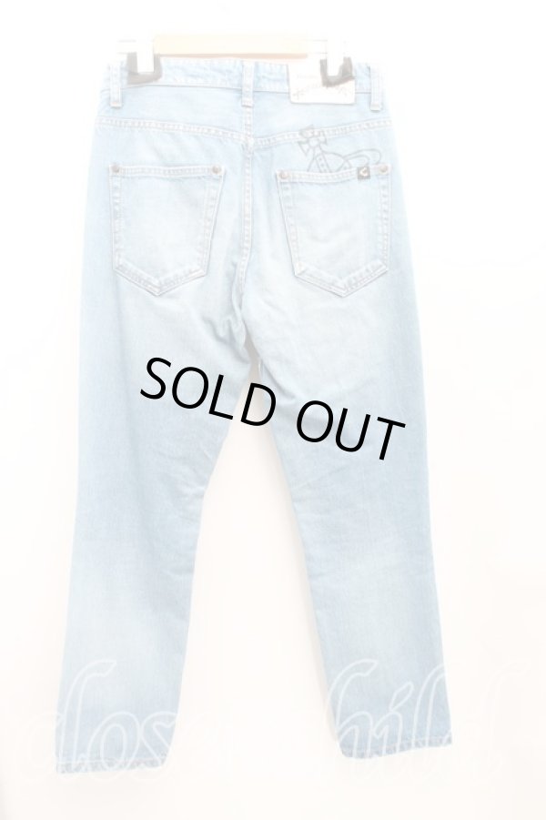 画像2: ANGLOMANIA 中古 / オーブptデニムパンツ 36（S） インディゴ  H-25-09-21-007-pa-OD-ZH (2)